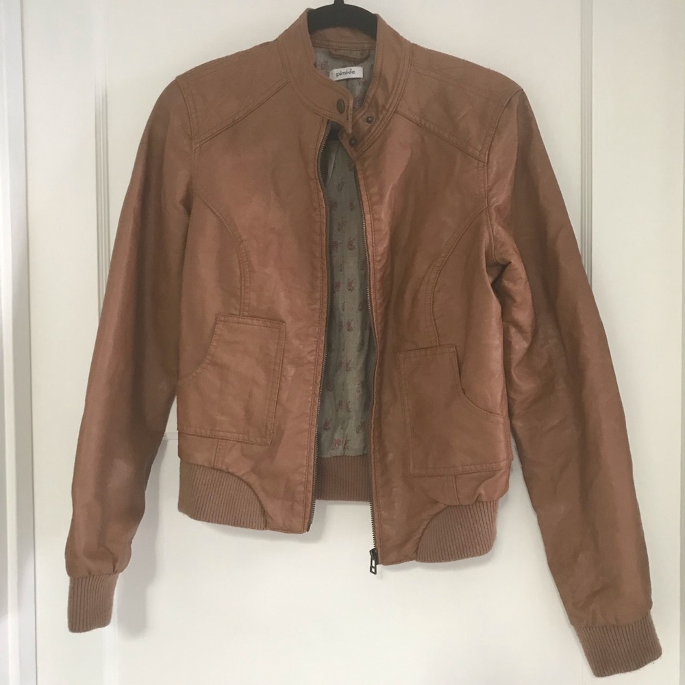 Gorgeous Vegan Leather Jacket